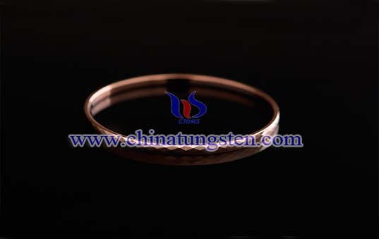 Tungsten Gold Bracelet Picture